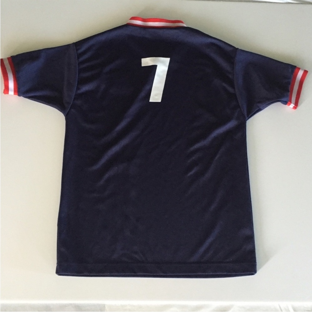 Cooperstown Dreams Park #7 Navy Blue Baseball Jersey Size Small